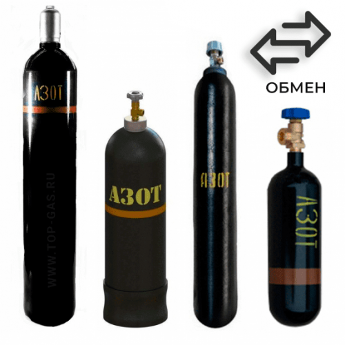 Обмен азотных баллонов в Красногорске